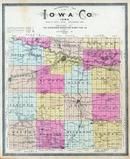 Iowa County Topographical Map